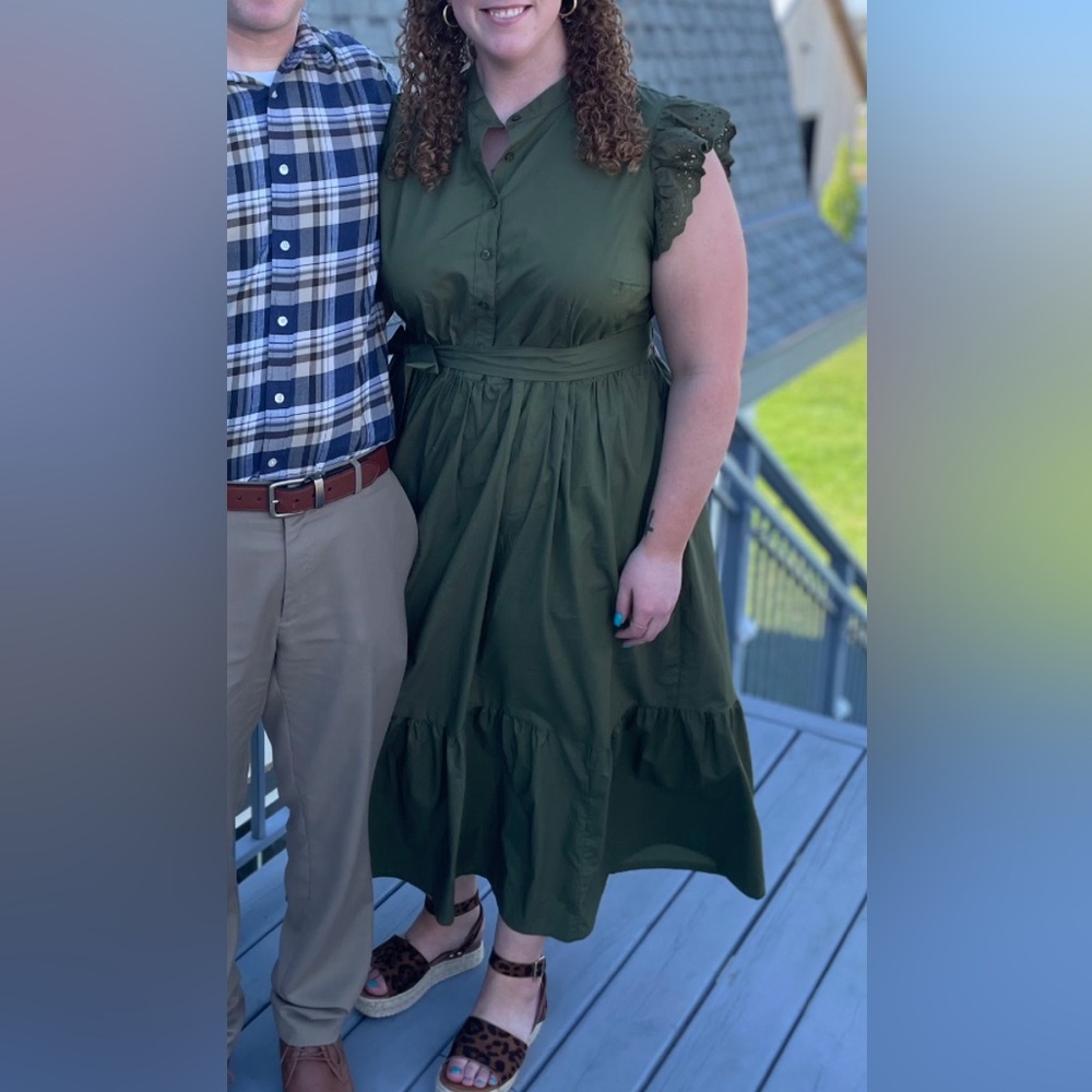 Green Midi Dress